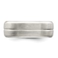 thumbnail image 4 of 925 Sterling Silver 7mm Ring Size 10 Wedding Fancy, 4 of 10