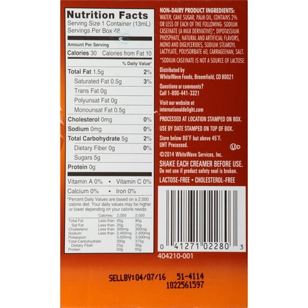 Download Delight Coffee Creamer Nutrition Facts - Blog Dandk