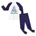 thumbnail image 7 of newwalpole Kids 2-Piece Outfit Sets Christmas Boys Girls Youth Christmas tree Winter 6 7 Long Sleeve Top & Pants Set Blue for Size 7-8 Years, 7 of 7