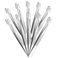 thumbnail image 6 of Pawsdot 10Pcs Durable Stainless Steel Tweezers for Stamp Collecting Crafting and Eyelash Application, 6 of 7