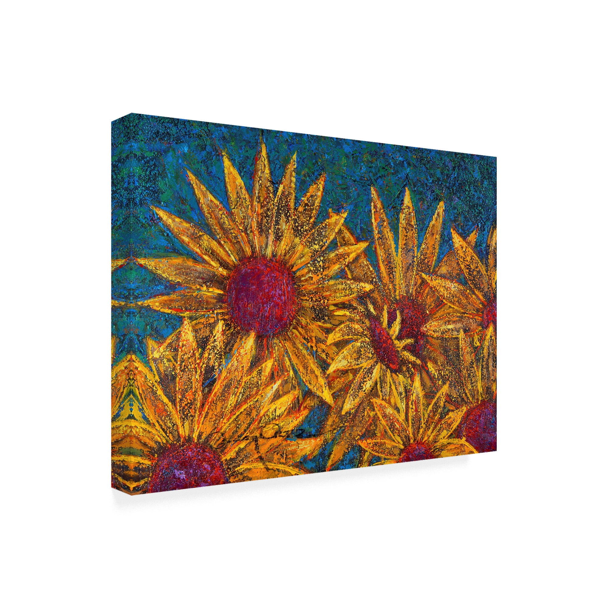 Trademark Fine Art 'Positivity' Canvas Art by Oscar Ortiz