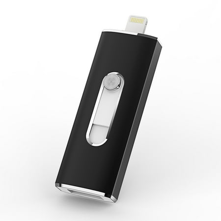 KOOTION 64GB iPhone USB Flash Drive Memory Stick Fold Storage Thumb Pen Drive Swivel,