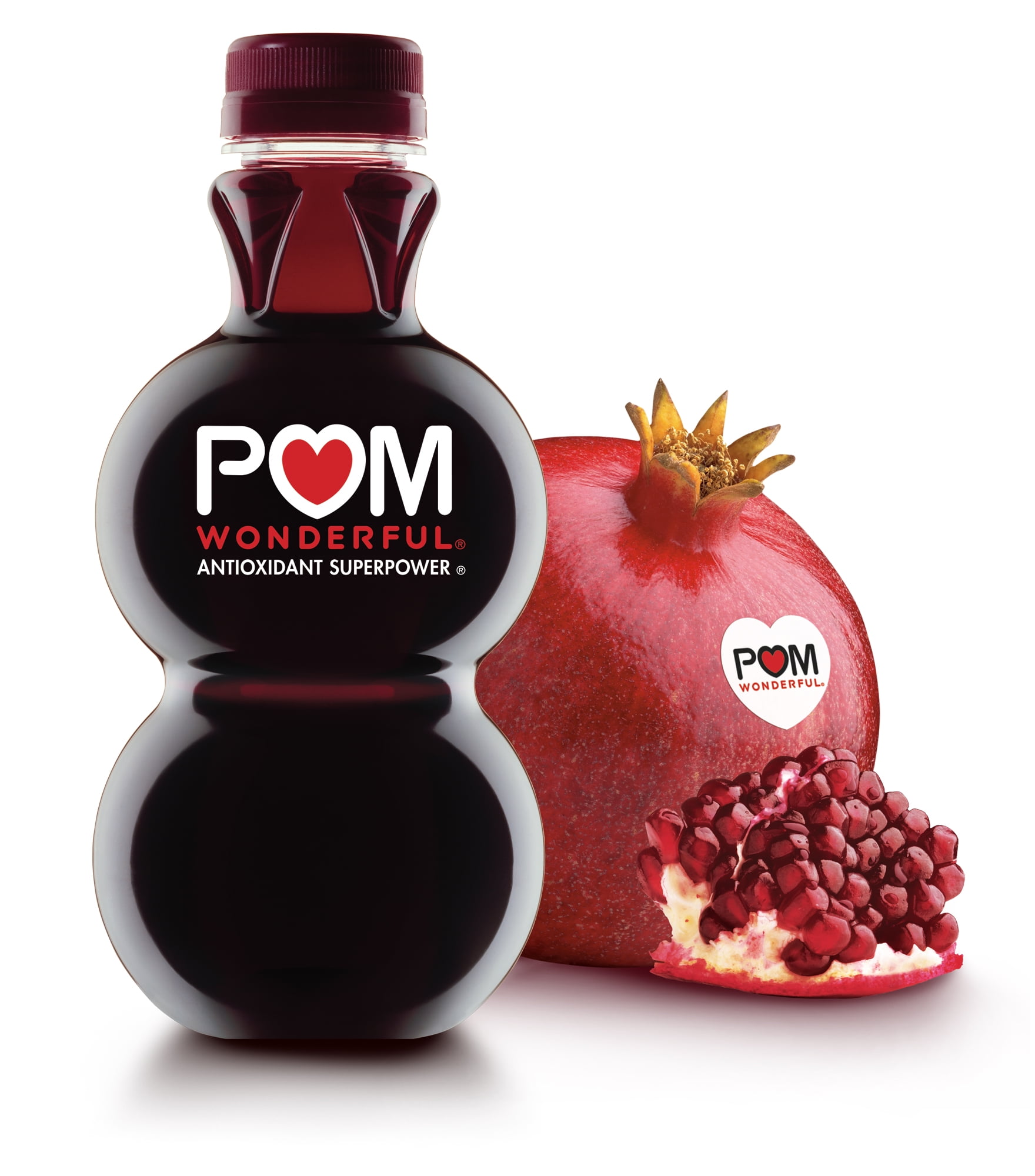 Pom Wonderful 100 Percent Pomegranate Juice, 16 Ounce -- 6 per case.