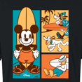 thumbnail image 3 of Disney - Mickey & Friends - Donald Duck, Goofy, & Pluto - Sun, Sand, & Surf - Juniors Cropped Cotton Blend T-Shirt, 3 of 5