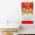thumbnail image 6 of 2025 Chinese Wall Calendar Year of The Snake Feng Shui Zodiac Hanging Calendar Lunar New Year Monthly Hanging Calendar for Home Office Decor, 6 of 8