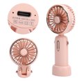 thumbnail image 4 of Mini ventilador de mano enfriador de aire de mano funcionamiento silencioso para mujeres hombres para oficina habitación hogar viajes al aire libre, 4 of 8