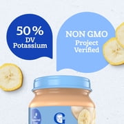Gerber 1st Foods Natural for Baby Baby Food, Banana, 4 oz Jar