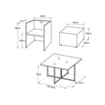 thumbnail image 2 of Comedor para Jardín Juego de 8 Sillas con Mesa de Vidrio Ilios Innova Exterior, 2 of 9