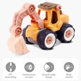 thumbnail image 3 of Modelo de camión para niños, vehículos de construcción, juguete, juego de aprendizaje temprano para excavadora de interior GeweYeeli FN000741-01B, 3 of 7