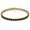 Gold-B, variant on Tennis Bracelet for Women, Round Cut Birthstone Eternity Design, 5.5 Carat Zirconia 16K Gold Plated Bracelet