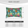 thumbnail image 4 of Daiia Pineapple Bedding Waterproof Pillow Protector Zippered Queen – Bed Bug Proof Pillow Encasement-14"x20", 4 of 6