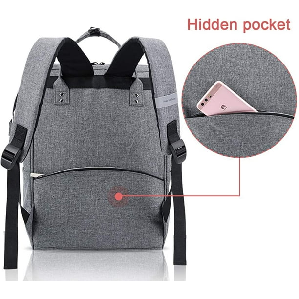 Sac à dos pour ordinateur portable femme 15,6 pouces, sac à dos