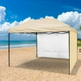 thumbnail image 6 of 10x10 Canopy Sidewalls, Beige, Waterproof & Windproof, 2 PCS for   Canopy, 6 of 6