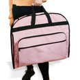 thumbnail image 5 of DALIX 39" Business Garment Bag Cover for Suits and Dresses Clothing Foldable w Pockets in Pink, 5 of 7