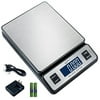 weighmax w-2809 90 lb x 0.1 oz durable stainless steel digital postal scale, shipping scale with ac adapter