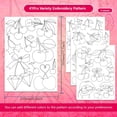 thumbnail image 2 of 4 Sheets Cherries Soluble Embroidery Stabilizers 41pcs Fruit Embroidery Paper with Pre-Printed Sewing Embroidery Stabilizers for Embroidery Hand Sewing Lover Beginners, 2 of 9