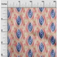 thumbnail image 2 of oneOone Polyester Spandex Beige Fabric Ikat Diy Clothing Quilting Fabric Print Fabric By Yard 56 Inch Wide, 2 of 4