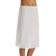 thumbnail image 1 of Women's Shadowline 2725 Essentials 25 Inch Half Slip (White 2X), 1 of 4