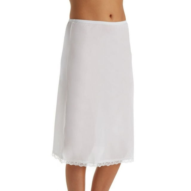 Combinaison Demi-Slip 25 Pouces Essentials pour Femme Shadowline 2725 (Blanc G)