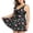 flamingo, variant on Plus Size Two Piece Swimsuits for Women Printed Dress Tankini Bathing Suit Fashion Beach Wear Gift