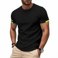 thumbnail image 2 of Yiaimeir ‌Vacation Ready Loose T-shirt Men's Short Sleeve Casual Holiday Style‌, 2 of 5