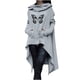 thumbnail image 1 of Sudadera Para Mujer Sudaderas Con Cuello Redondo Tallas Grandes Casual Manga Larga Estampado Suelto Tops Medianos Y Largos Sudaderas Con Capucha Blusa Odeerbi  ODB131353, 1 of 5
