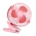 thumbnail image 5 of USB Fan Angle Adjustable Portable Clip On Fan for Home Car Dorm Strollers Travel Camping Pink, 5 of 5