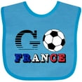 thumbnail image 3 of Inktastic Go, France Soccer, Football Boys or Girls Baby Bib, 3 of 4