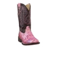 thumbnail image 2 of Roper Girls Southwest Glitter Square Toe Cowboy   Mid Calf Boots, 2 of 7