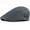 Dark Grey, variant on Berets Mesh Cap Breathable Summer Sun Hat Men Women Solid Cabbie Driver Newsboy Flat Cap Beret Hats Adjustable Beret Cap