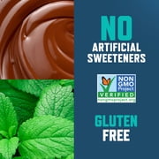 CLIF BUILDERS Protein Bars Chocolate Mint Flavor, Plant Protein, Gluten Free Bars, 12ct