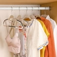 thumbnail image 4 of 10Pcs/Set Non-slip Clothes Hanger - Contrast Color, Wet Dry Dual Use, Traceless, Slim, Heavy Duty Clothing Drying Rack, Home Supplies, 4 of 8