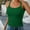 Green, variant on SHITINN Women's Casual Camisole Tank Top Pure Color Basic Strap Sleeveless Undershirt for Spring Summer Comfortable Daily Wear plus Size Camisoles for Women 2x Extra Long Tops for Women Top for Women