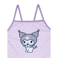 thumbnail image 2 of Wonder Nation Girls Hello Kitty Kuromi Tankini Top and Bikini Bottoms Set, 2-Piece, Sizes 4-12, 2 of 3