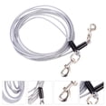 thumbnail image 4 of 1Pc Outdoor Pet Pulling Rope Dog Traction Rope Double Heads Steel Wire Rope, 4 of 7