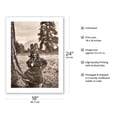 thumbnail image 2 of Flathead Childhood - Salish Native Boy - North American Indians - Vintage B&W Historical Photograph by Edward S. Curtis c.1910s - Bamboo Fine Art 290gsm Paper Print (Unframed) 18x24in, 2 of 4