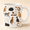 Black, variant on Assorted Cats Mug, 2D Flat Mug Cat Illustration Gift for Cat Lovers
