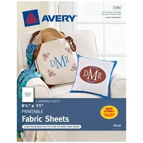 avery stretchable fabric transfers