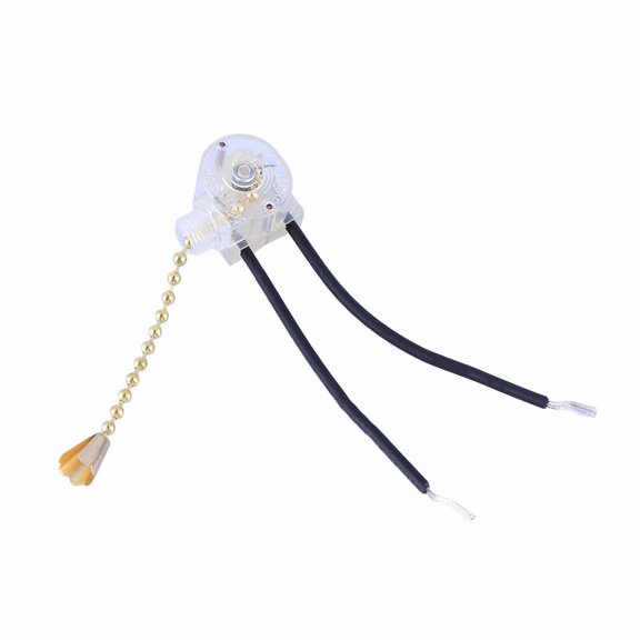Murdoffiu Ceiling Fan Light Lamp Replacement Switch Pull Chain, Golden
