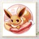 thumbnail image 3 of Pintura de diamante 5D DIY taladro redondo completo parcial AB Animes Ibu Kit decoración 35x35cm, 3 of 9