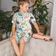 thumbnail image 4 of Balery Easter Rabbit Conjunto de Pijama Infantil de Manga Corta con Estampado – Ropa de Dormir de Algodón Suave-Large, 4 of 6