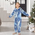 thumbnail image 6 of Soft Big Kids Onesie Pajamas Cozy Loose-Fit Jumpsuits for kids with Pockets for Christmas Lounge & Play Enchanting Unicorn Pattern, 6 of 8