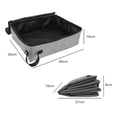 thumbnail image 2 of Amdohai Travel Cat Litter Box Portable Cat Litter Box with Lid Collapsible Waterproof for Outdoor, 2 of 8
