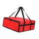 thumbnail image 4 of Bolsa aislante para entrega de pizza con asa de transporte reforzada, fácil de mantener fresca. rojo, 4 of 9