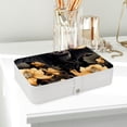 thumbnail image 6 of Bats Portable PU Leather Organizer Box with Removable Compartment for Jewelry Display and Storage - Jewelry Boxes Included, 6 of 6