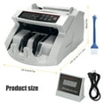 thumbnail image 6 of Dbuoem Money Counter Machine with Value Count,UV/MG/IR Counterfeit Detection Function Cash Counter,LCD Display Cash Counter with Add and Batch Modes, 6 of 8