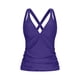 thumbnail image 4 of Tankini para mujer, traje de baño de dos piezas con tirantes ajustables en la espalda, conjunto de traje de baño, traje de baño de dos piezas para mujer, trajes de baño tankini para mujer, traje de ba, 4 of 9