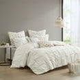 thumbnail image 2 of Gracie Mills Velez 3-Piece Modern Cotton Duvet Cover Set GRACE-5163 Embroidered, 2 of 5