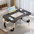 thumbnail image 2 of Foldable Bed Table,Laptop Bed Table Portable Folding Multipurpose Table Portable Lap Standing Desk High Capacity, 2 of 10