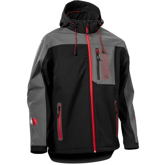 Castle X Barrier G5 Mens Snow Jacket Red/Black/Charcoal 3XL